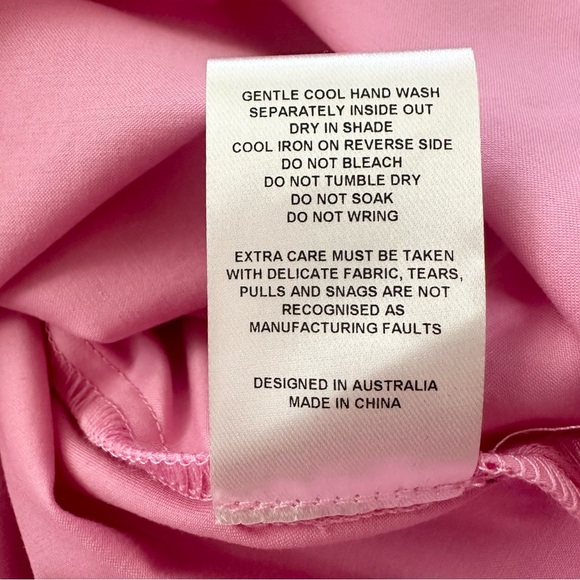 Hansen & Gretel FORMOSA ONE SHOULDER TOP PRISM PINK - Picture 15 of 15